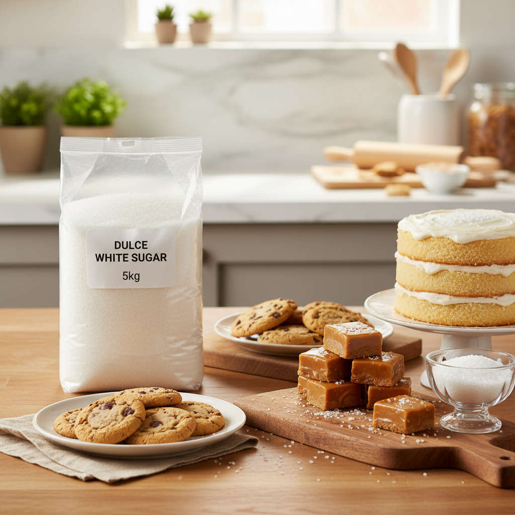 Dulce White Sugar - 5Kg, Refined