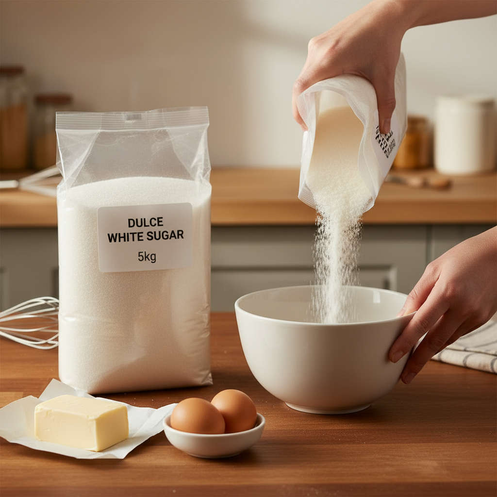 Dulce White Sugar - 5Kg, Refined
