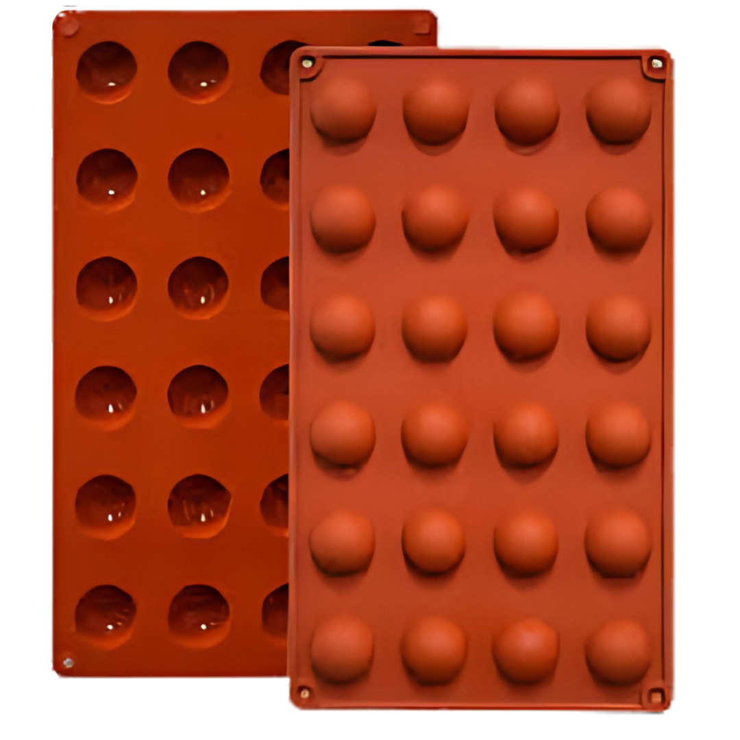 Silicone Tray - Spheres, Assorted Sizes