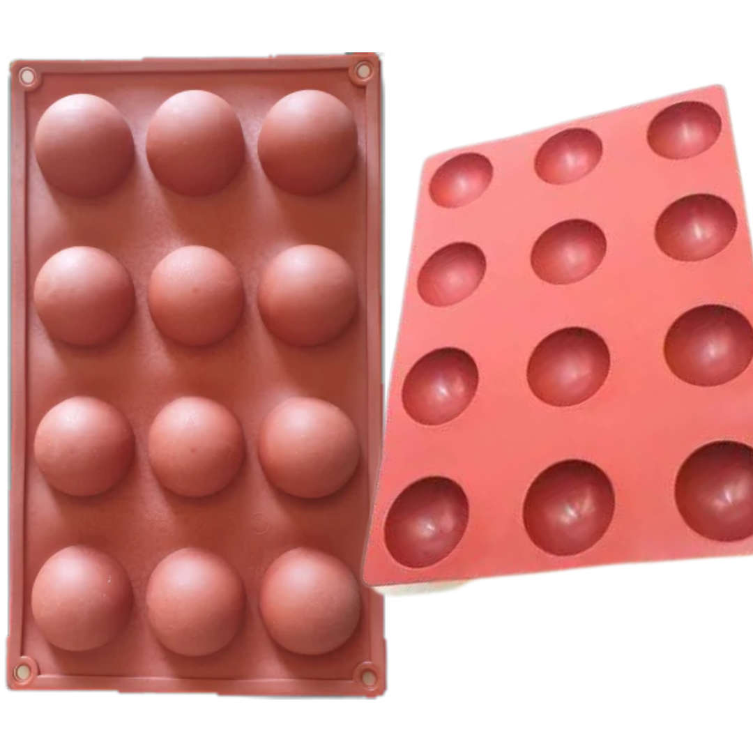 Silicone Tray - Spheres, Assorted Sizes