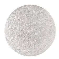 Cake Boards Masonite - Silver, Round, Assorted Sizes