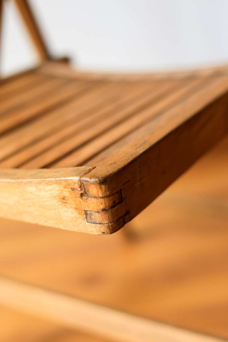 Unrestored Antique Folding Chair