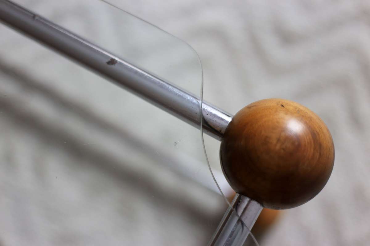 1970's Chrome and Glass Coffee Table