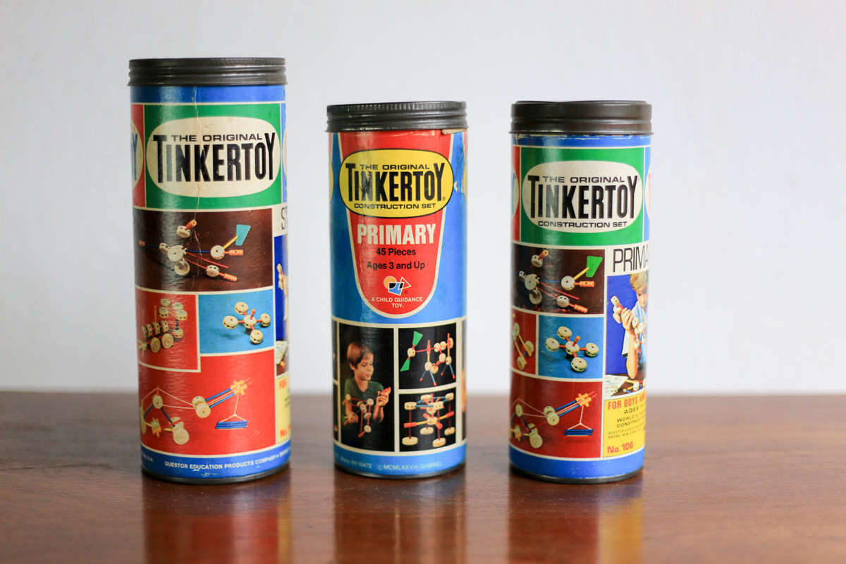 Vintage Tinkertoys