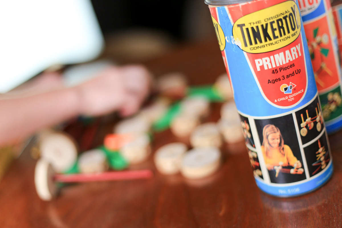 Vintage Tinkertoys