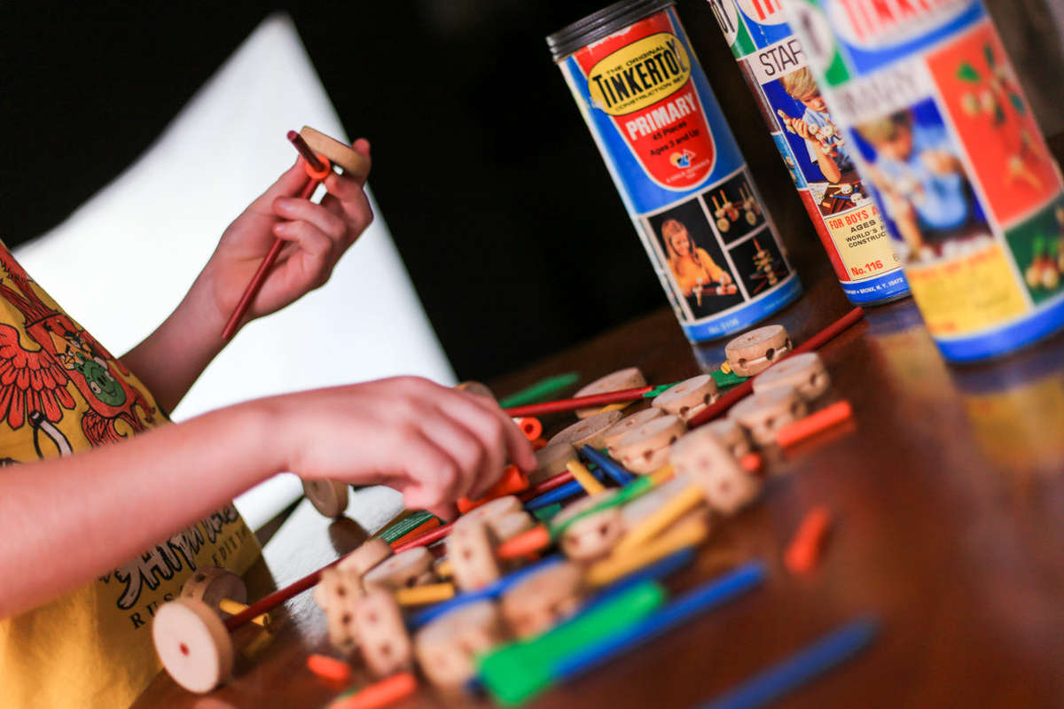 Vintage Tinkertoys