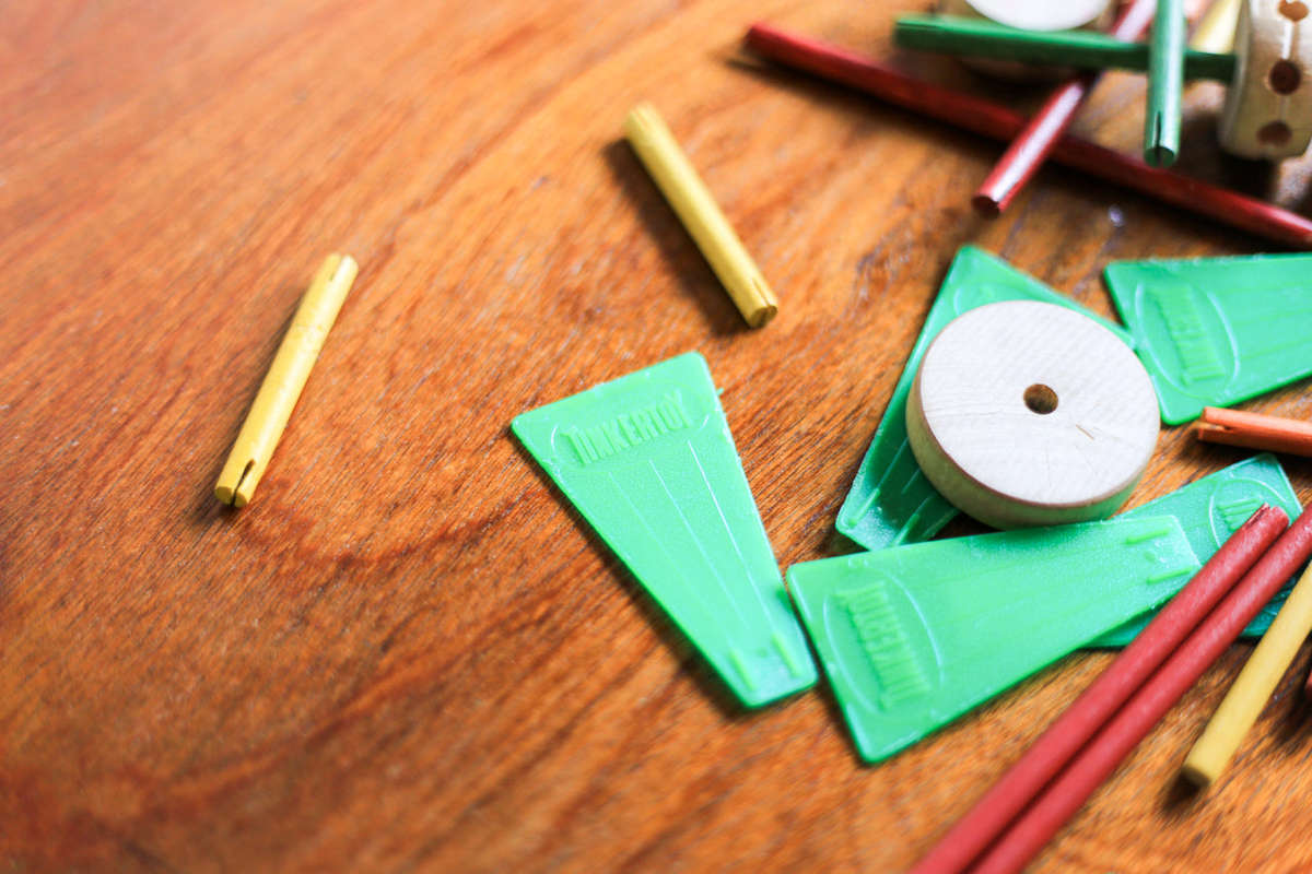 Vintage Tinkertoys