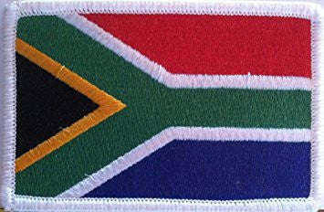 Embroidered South African Flag Patch