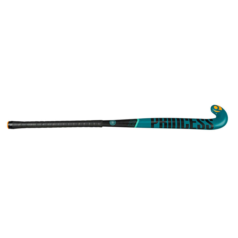 Princess 6 Star Hockey Stick Junior - 5/T-14 / 34 Inch / Green / Black