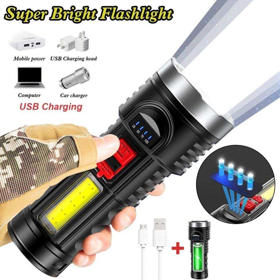 USB Charge Flashlight FJDZ-190 L-822