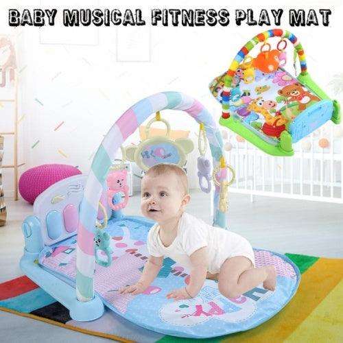 Baby Play Mat With Piano And Cute Animal Playmat