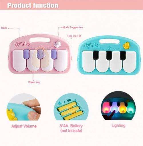 Baby Play Mat With Piano And Cute Animal Playmat