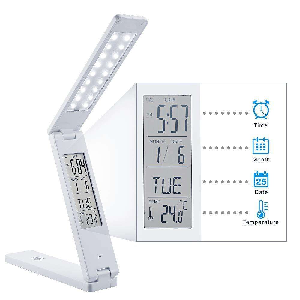 Folding LED table lamp