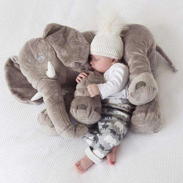 Elephant Doll Stuffed Plush Pillow