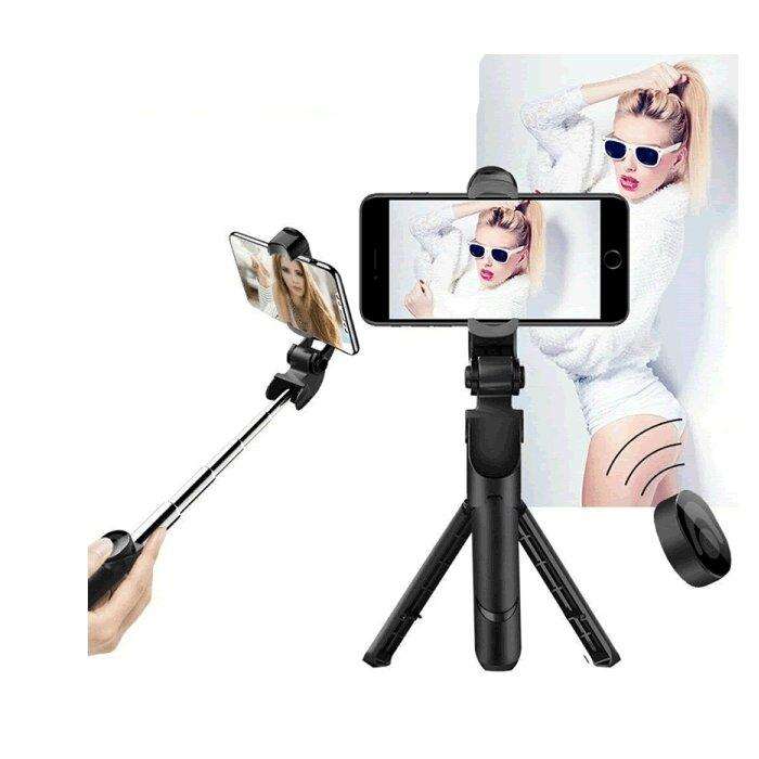 Extendable Selfie Stick Tripod With Wireless Remote Shutter-XT-10