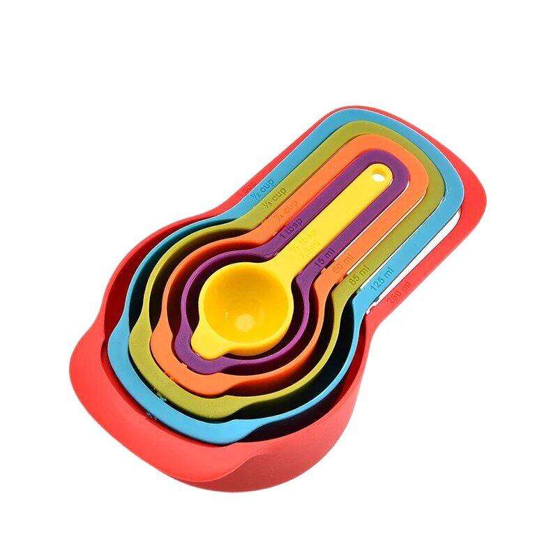 6PCS Colorful Kitchen  Measuring Spoon Set -KJ-202