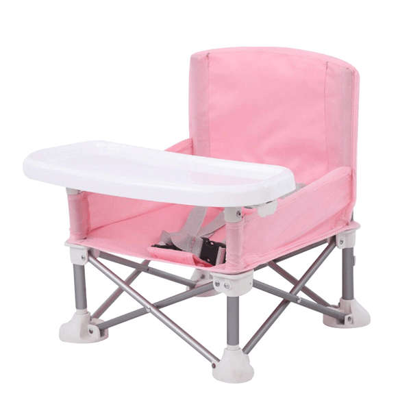 Portable Children Chair With Detachable Eating Tray