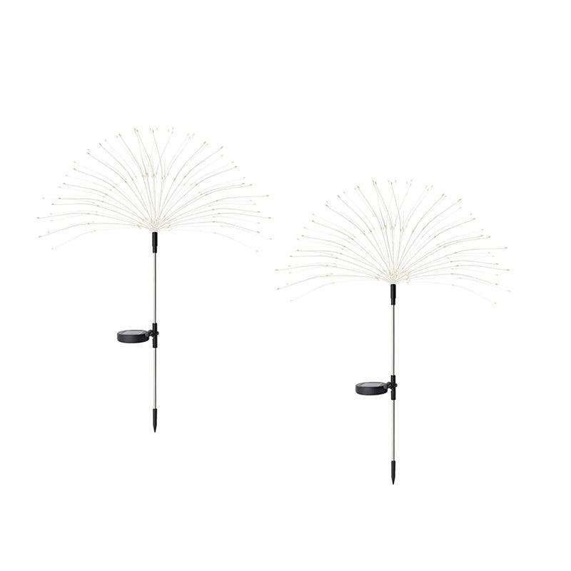 2Pcs Solar LED Outdoor Stake Lights FA-LC34C-120