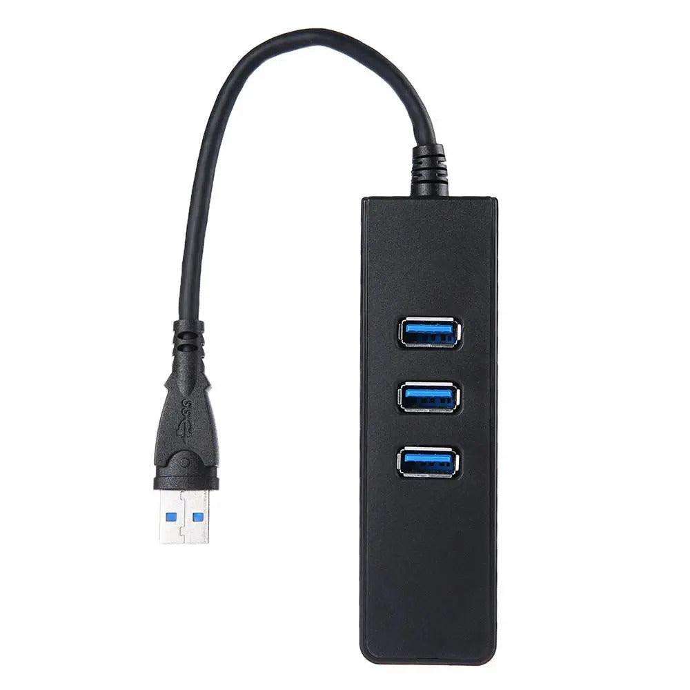 USB 3.0 PORT HUB WITH GIGABIT ETHERNET ADAPTER