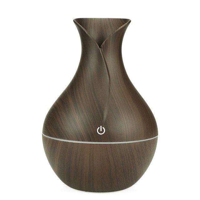 USB Wood Grain Ultrasonic Aroma Humidifier AS-2