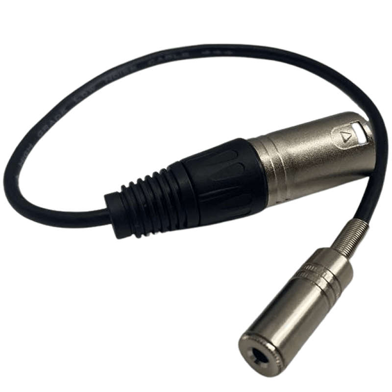 3.5 XLR Female to XLR Male Audio Line