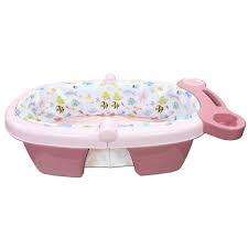 Fold away baby bath - Pink & Blue - Green
