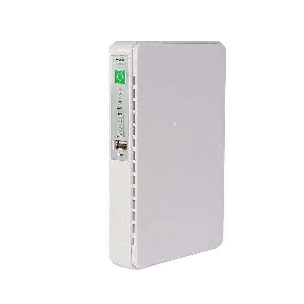 Mini DC UPS with Poe Port and Output 9V 12V 15V 24V for WiFi Routers and Cameras