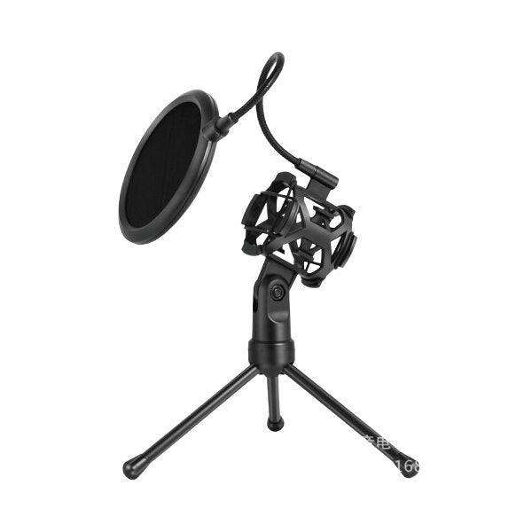 Desktop Microphone Stand with Pop Filter