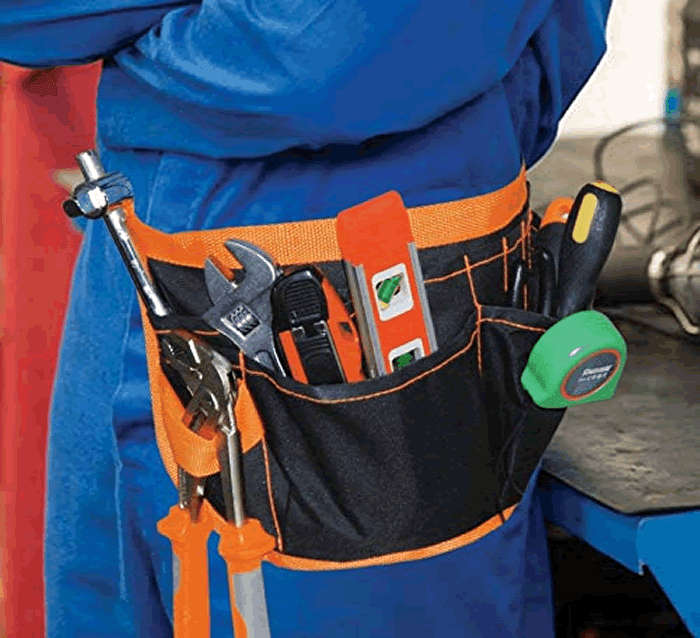 Multi-functional  13 Pockets Waist Tool Organiser Holder Belt-SDY-90503