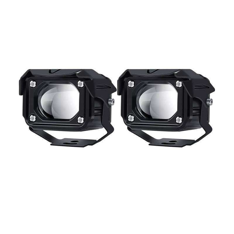 300W Waterproof Mini Lens Motorcycle Spotlights