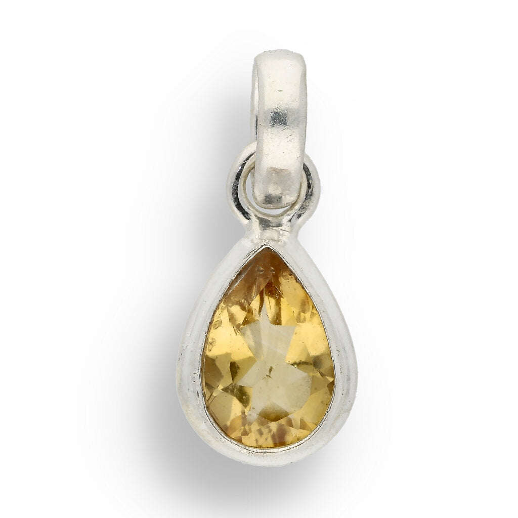 Celestial Drops Citrine Necklace - Stone of Abundance and Joy