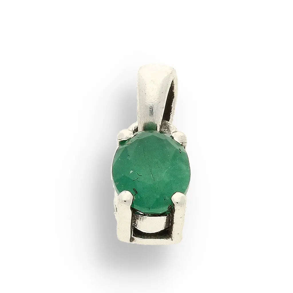 Emerald "Garden of Eden" Sterling Silver Necklace