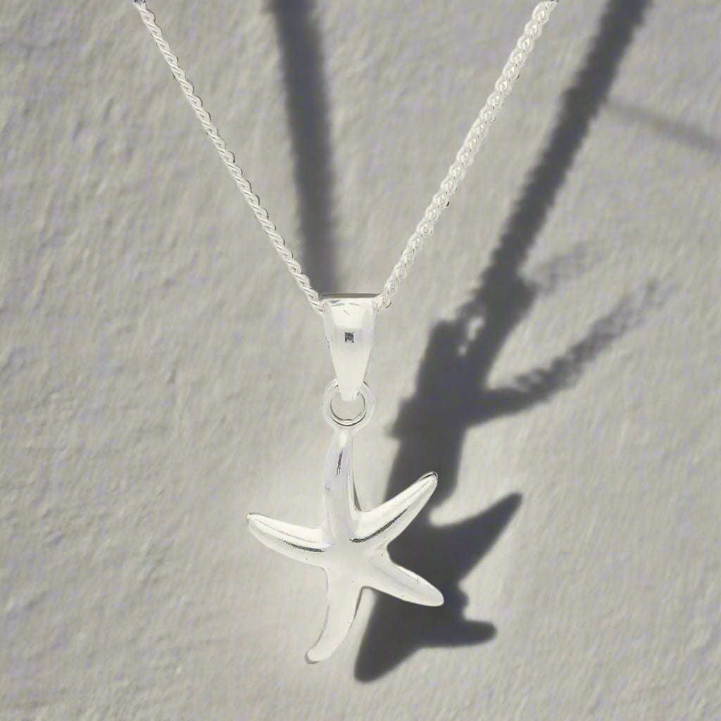Wish Upon a Starfish: Your New Favorite Sterling Silver Necklace!