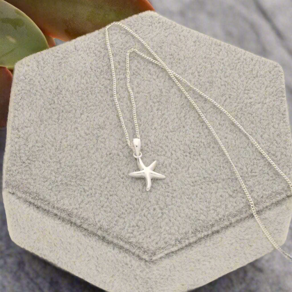 Wish Upon a Starfish: Your New Favorite Sterling Silver Necklace!
