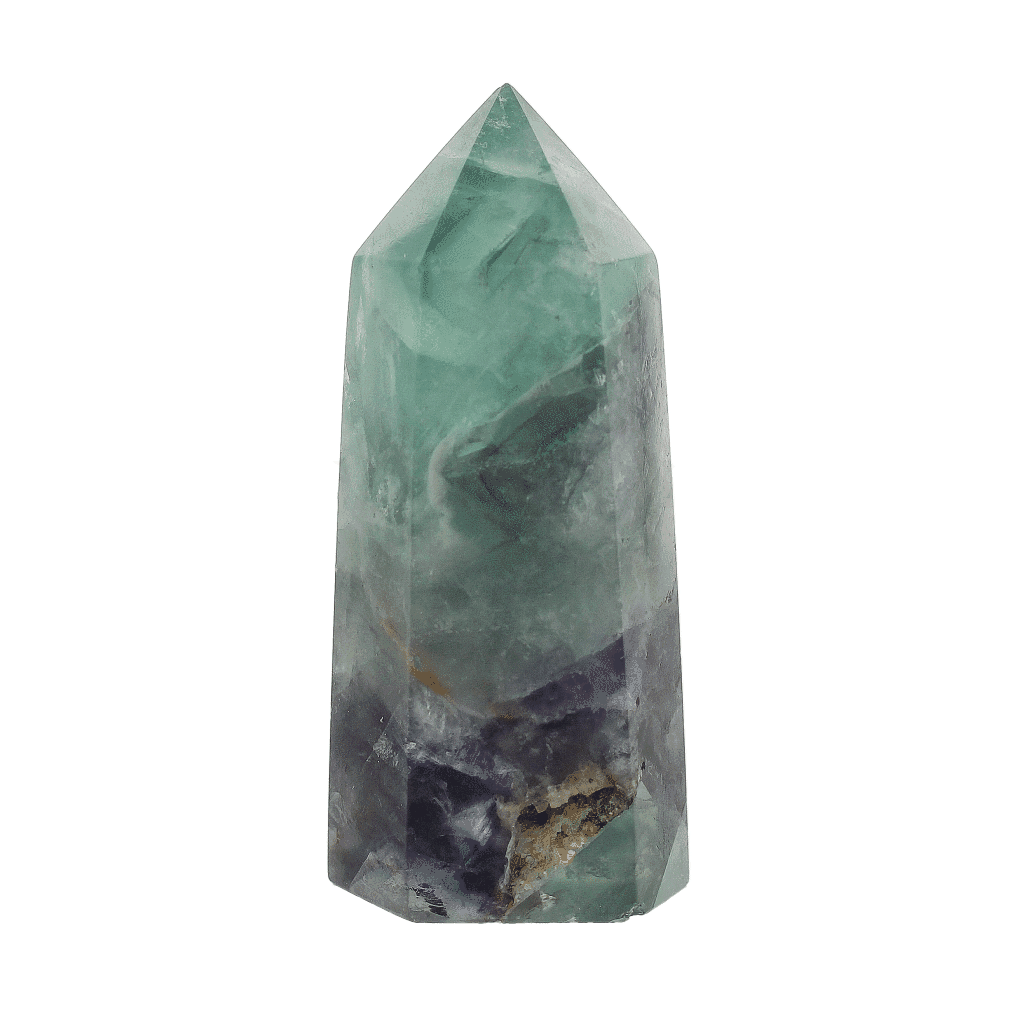 Fluorite Crystal Point  Balance & Harmony