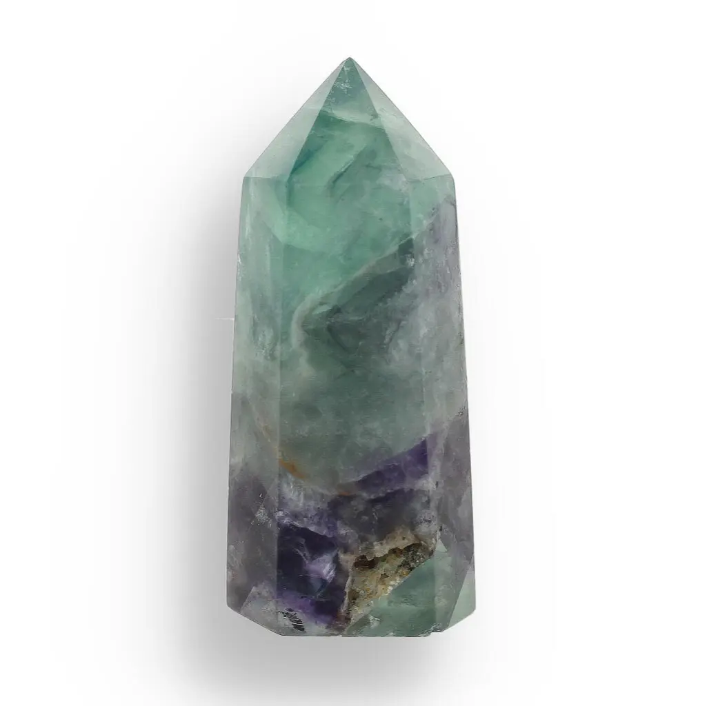 Fluorite Crystal Point  Balance & Harmony