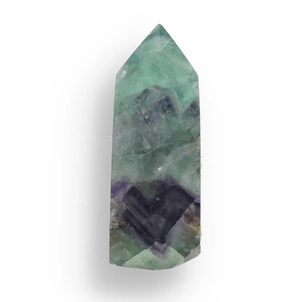 Fluorite Crystal Point  Balance & Harmony