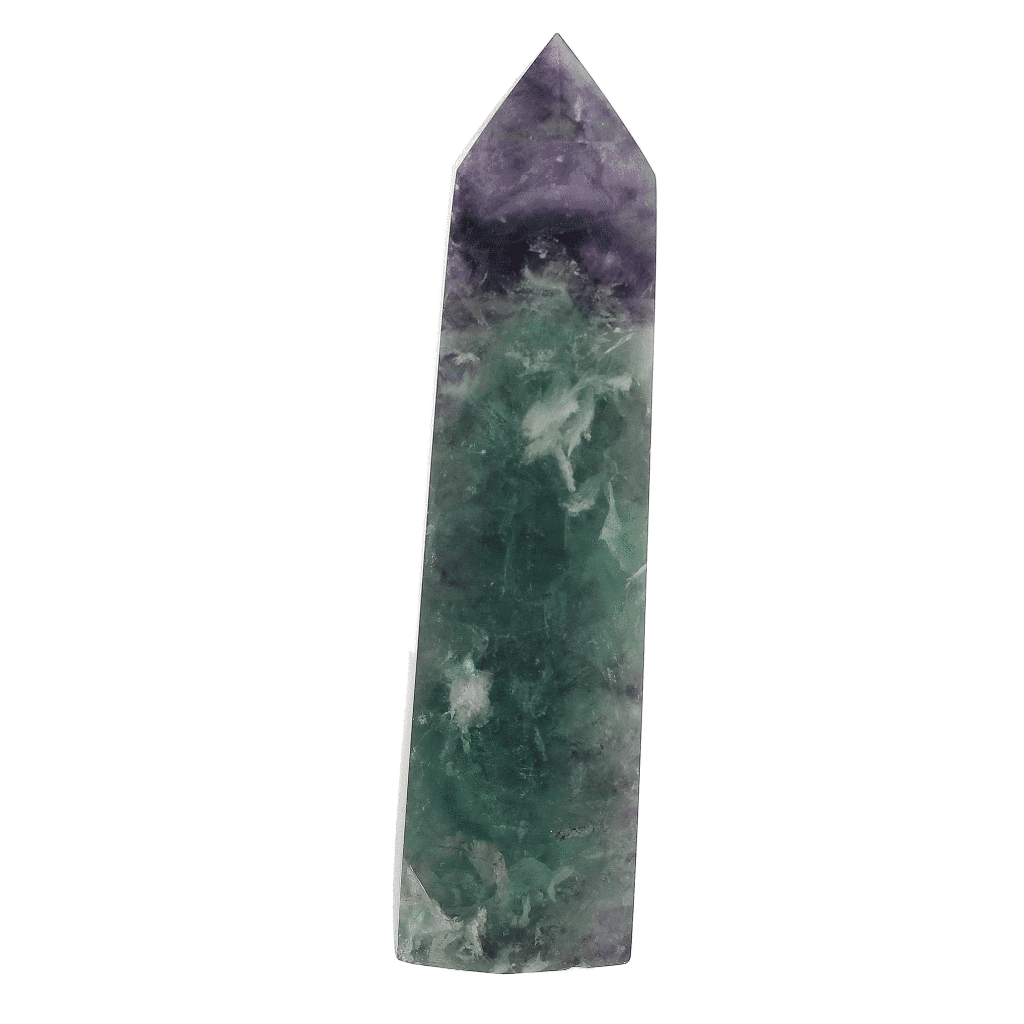 Fluorite Crystal Point  Balance & Protection