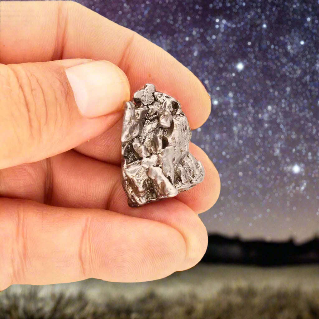 Natural Campo del Cielo Meteorite Piece