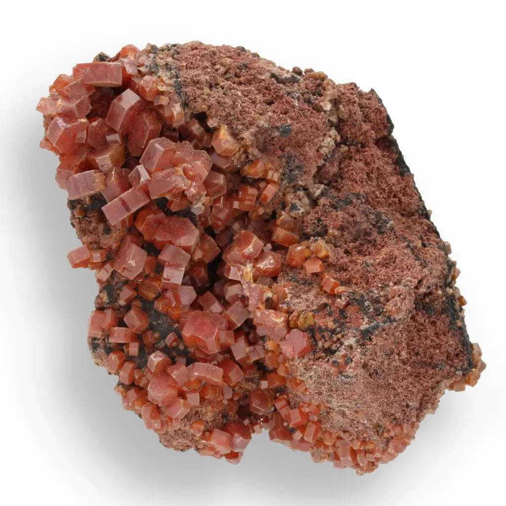 Vanadinite Crystal Blaze from the Atlas Mountains