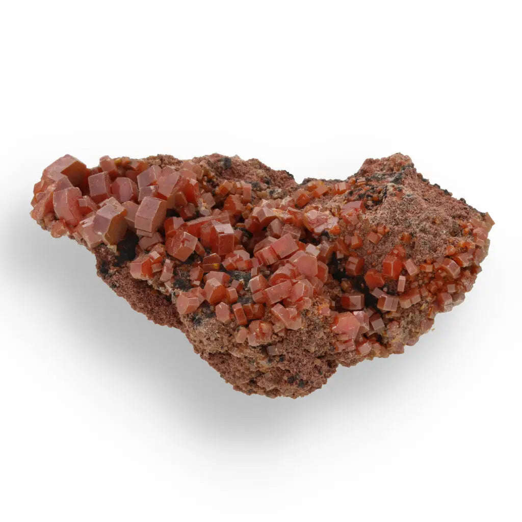 Vanadinite Crystal Blaze from the Atlas Mountains