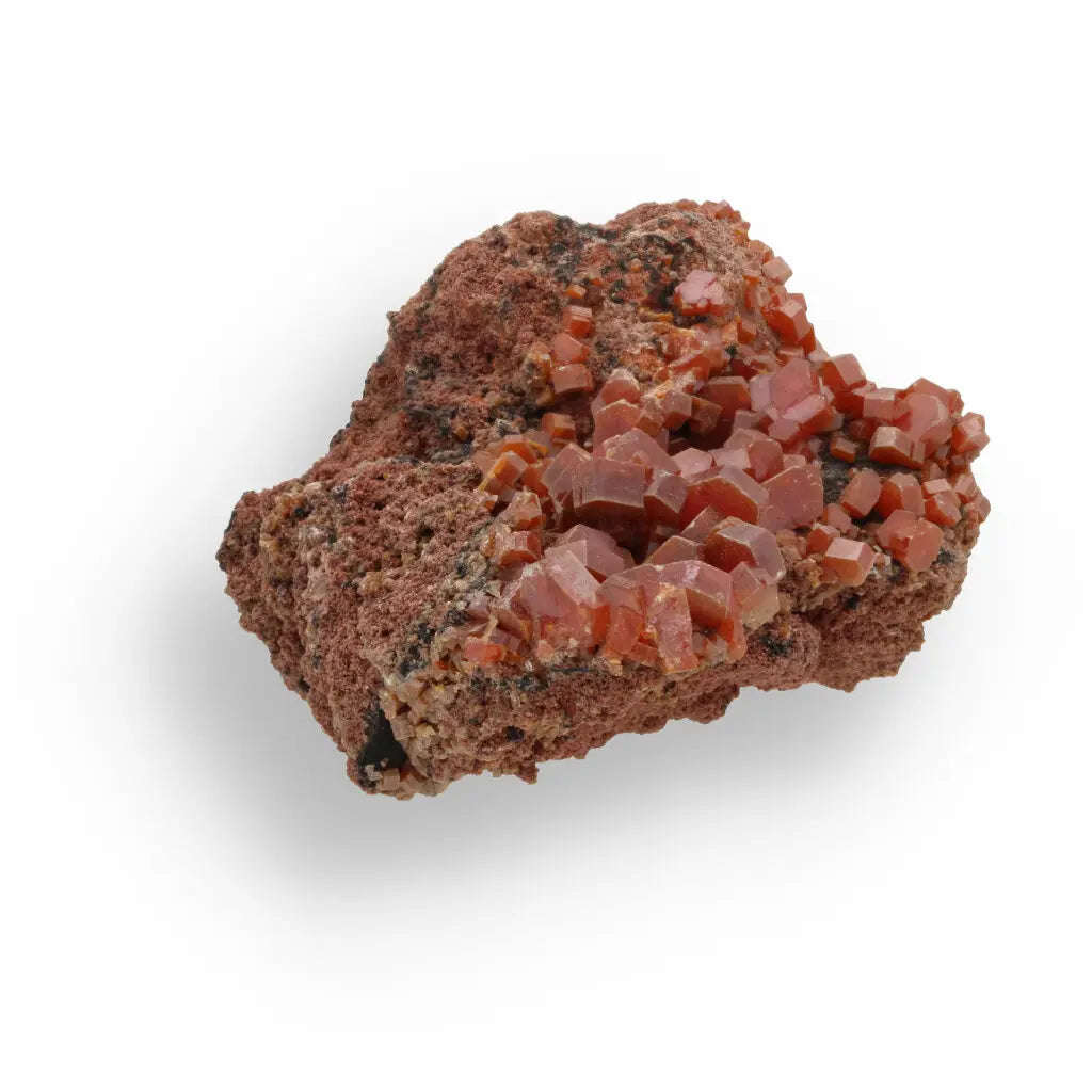 Vanadinite Crystal Blaze from the Atlas Mountains