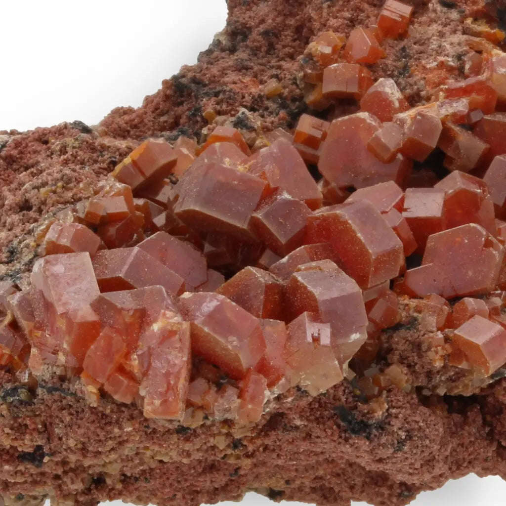 Vanadinite Crystal Blaze from the Atlas Mountains