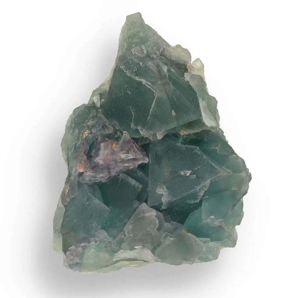 Green Fluorite Crystal Cluster from Okoruso, Namibia