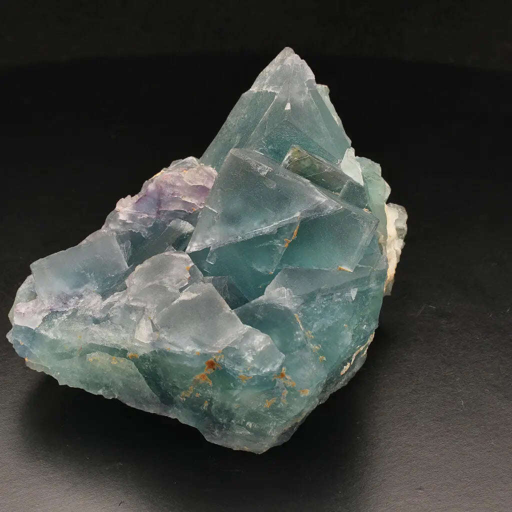 Green Fluorite Crystal Cluster from Okoruso, Namibia