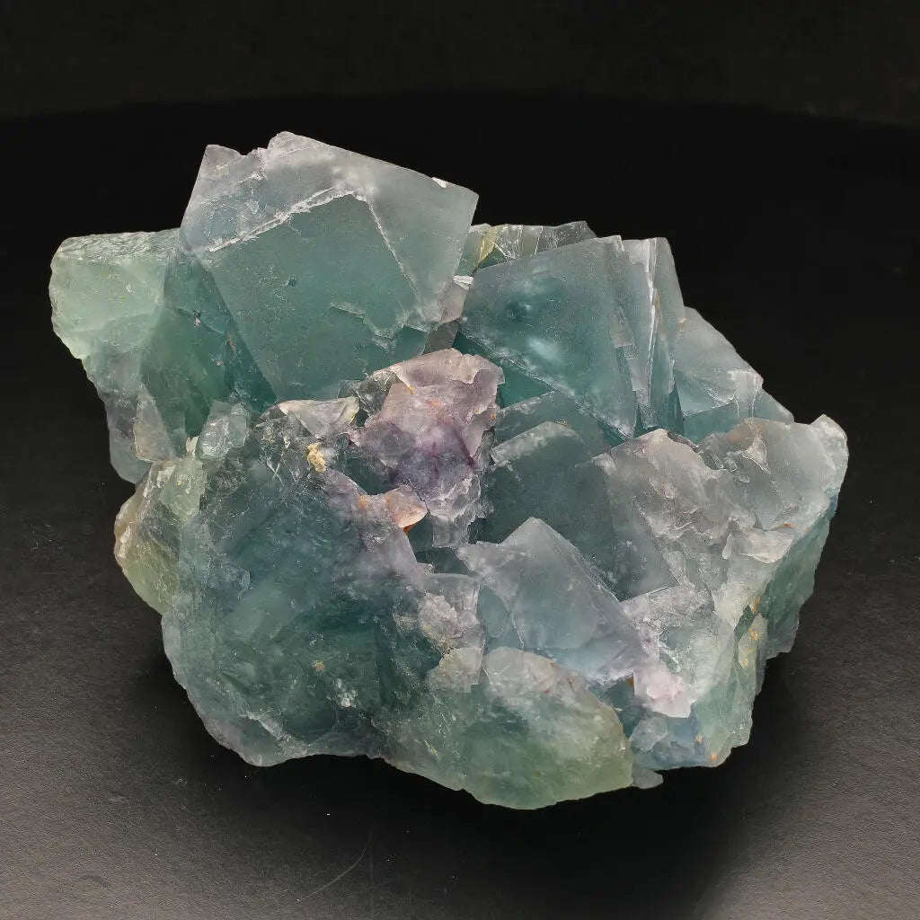 Green Fluorite Crystal Cluster from Okoruso, Namibia