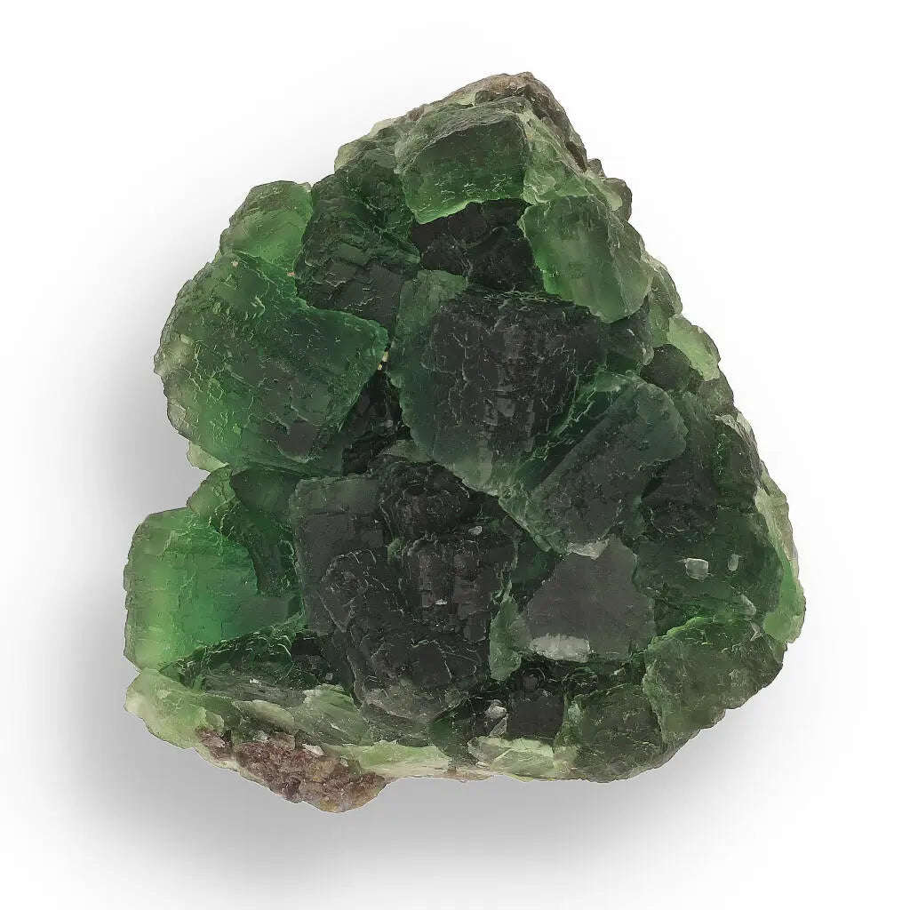 Dark Green Fluorite Crystal Cluster from Okoruso, Namibia
