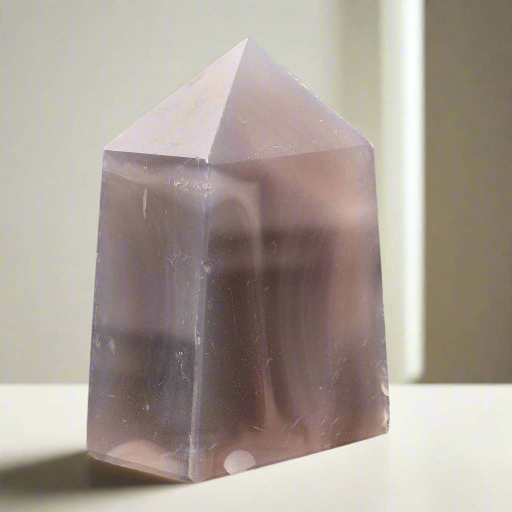 Agate Geode Prism