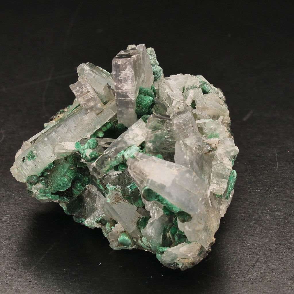 Shangulowe Mine Baryte & Malachite Specimen