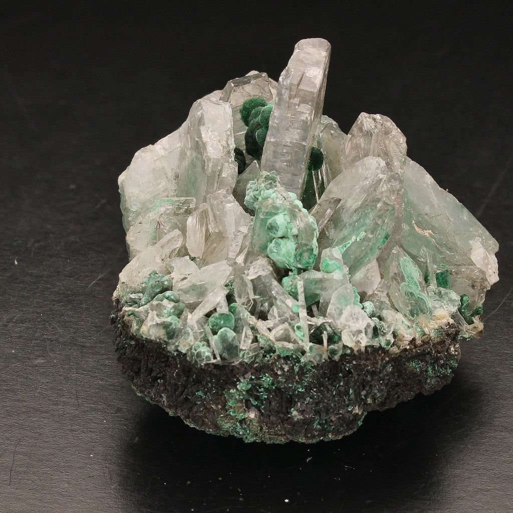 Shangulowe Mine Baryte & Malachite Specimen